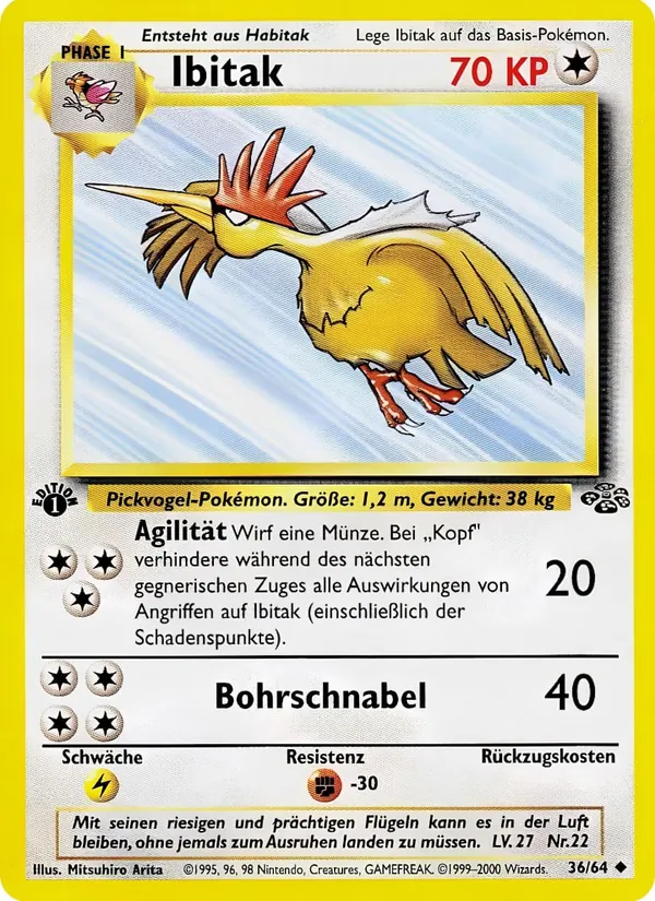Karte Ibitak aus Dschungel, Nummer 36/64