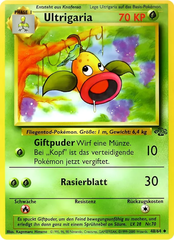 Karte Ultrigaria aus Dschungel, Nummer 48/64