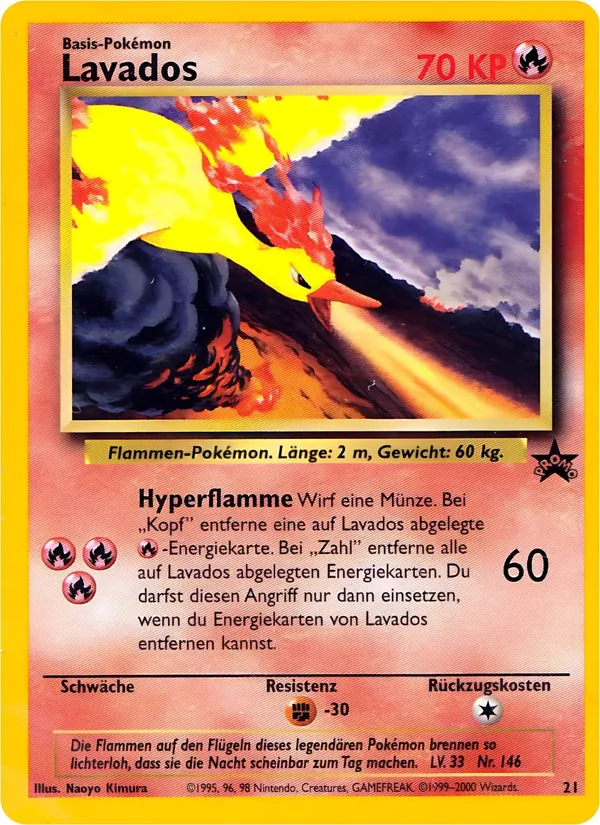 Karte Lavados aus Wizards Black Star Promos, Nummer 21/53