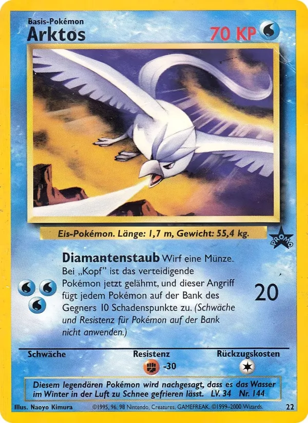 Karte Arktos aus Wizards Black Star Promos, Nummer 22/53