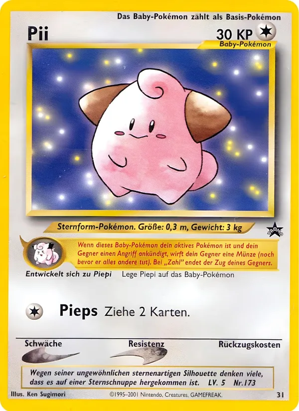 Karte Pii aus Wizards Black Star Promos, Nummer 31/53