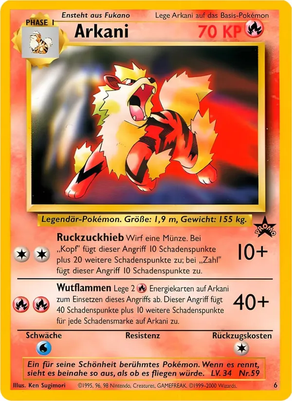Karte Arkani aus Wizards Black Star Promos, Nummer 6/53
