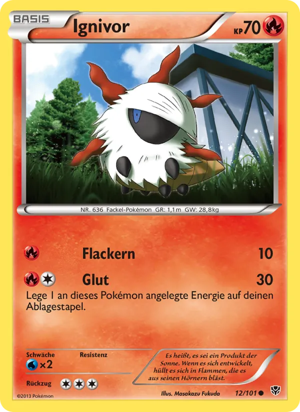 Karte Ignivor aus Plasma-Blaster, Nummer 12/101