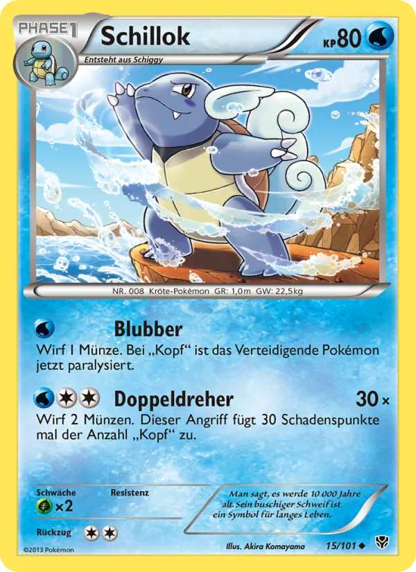 Karte Schillok aus Plasma-Blaster, Nummer 15/101