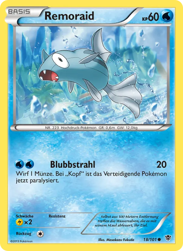 Karte Remoraid aus Plasma-Blaster, Nummer 18/101