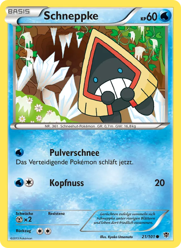 Karte Schneppke aus Plasma-Blaster, Nummer 21/101