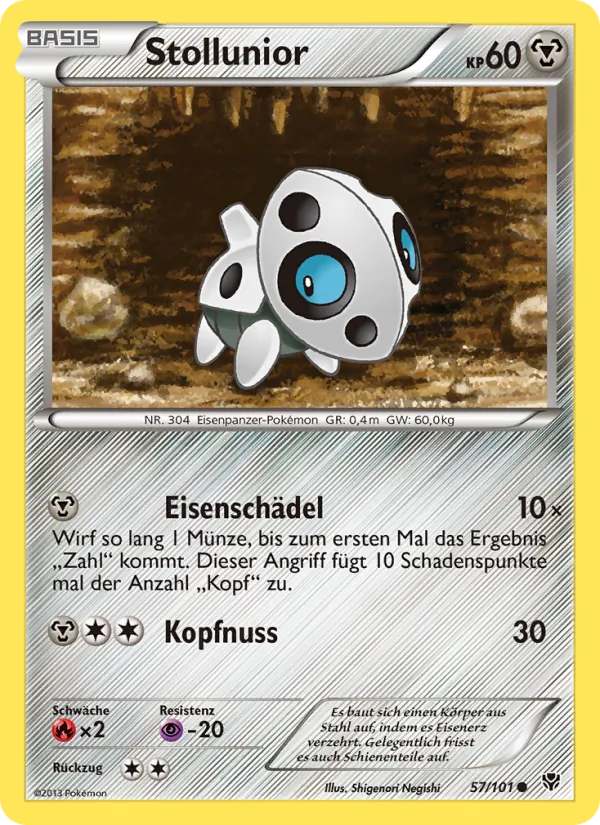 Karte Stollunior aus Plasma-Blaster, Nummer 57/101