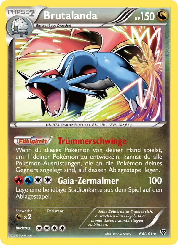 Karte Brutalanda aus Plasma-Blaster, Nummer 64/101