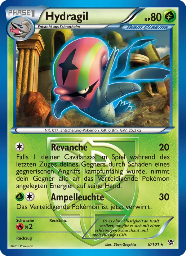 Karte Hydragil aus Plasma-Blaster, Nummer 8/101