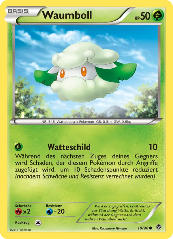 Karte Waumboll aus Aufstreben der Mächtigen, Nummer 10/98