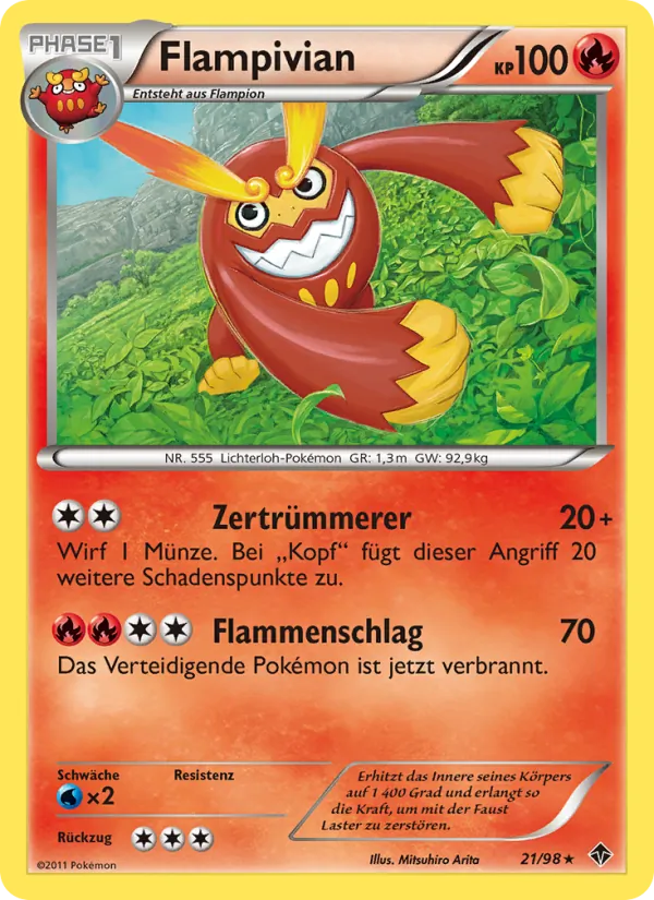 Karte Flampivian aus Aufstreben der Mächtigen, Nummer 21/98
