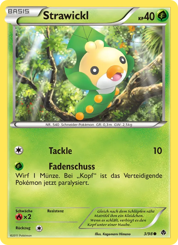 Karte Strawickl aus Aufstreben der Mächtigen, Nummer 3/98