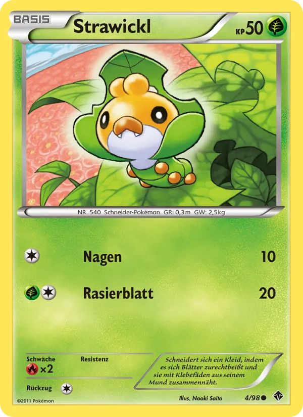 Karte Strawickl aus Aufstreben der Mächtigen, Nummer 4/98