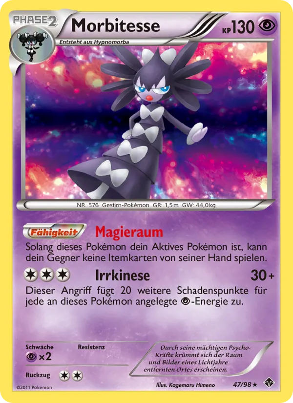Karte Morbitesse aus Aufstreben der Mächtigen, Nummer 47/98