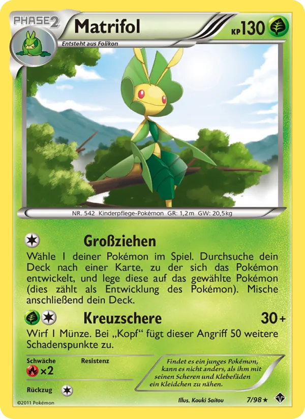 Karte Matrifol aus Aufstreben der Mächtigen, Nummer 7/98