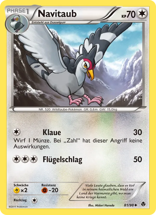 Karte Navitaub aus Aufstreben der Mächtigen, Nummer 81/98
