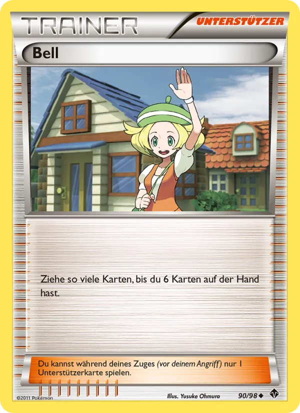 Karte Bell aus Aufstreben der Mächtigen, Nummer 90/98