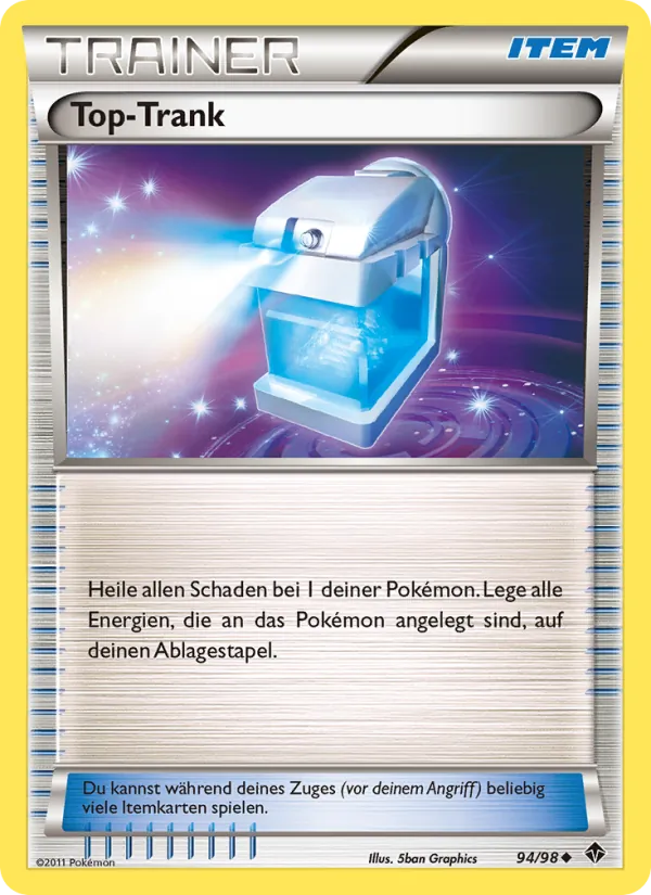 Karte Top-Trank aus Aufstreben der Mächtigen, Nummer 94/98