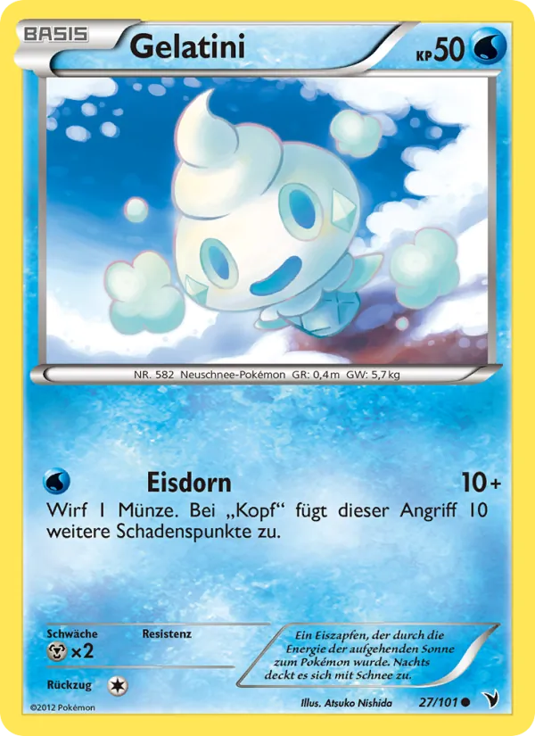 Karte Gelatini aus Königliche Siege, Nummer 27/101