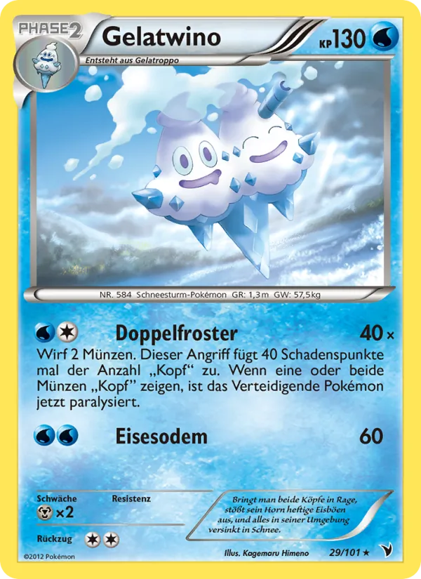 Karte Gelatwino aus Königliche Siege, Nummer 29/101