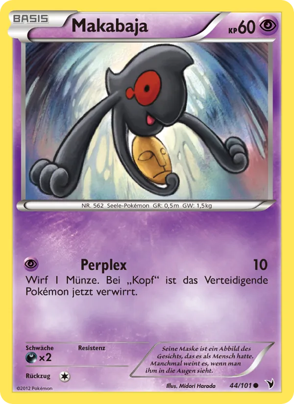 Karte Makabaja aus Königliche Siege, Nummer 44/101