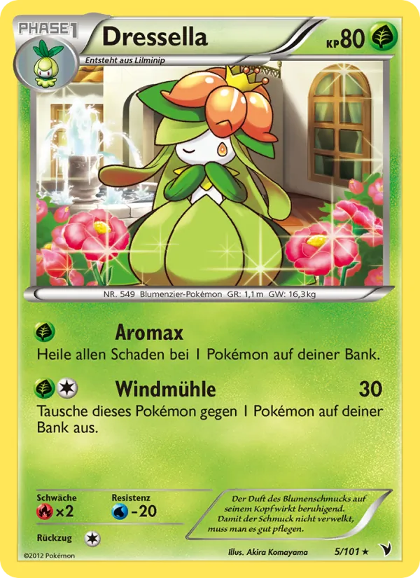 Karte Dressella aus Königliche Siege, Nummer 5/101