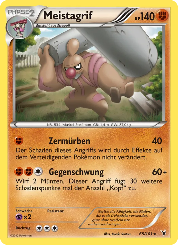 Karte Meistagrif aus Königliche Siege, Nummer 65/101