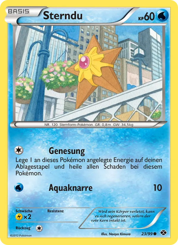 Karte Sterndu aus Kommende Schicksale, Nummer 23/99