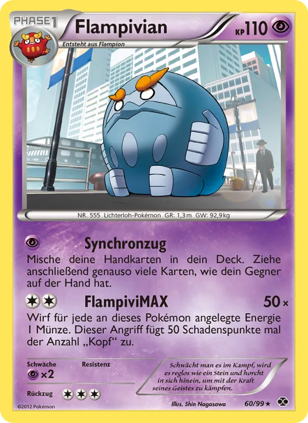 Karte Flampivian aus Kommende Schicksale, Nummer 60/99