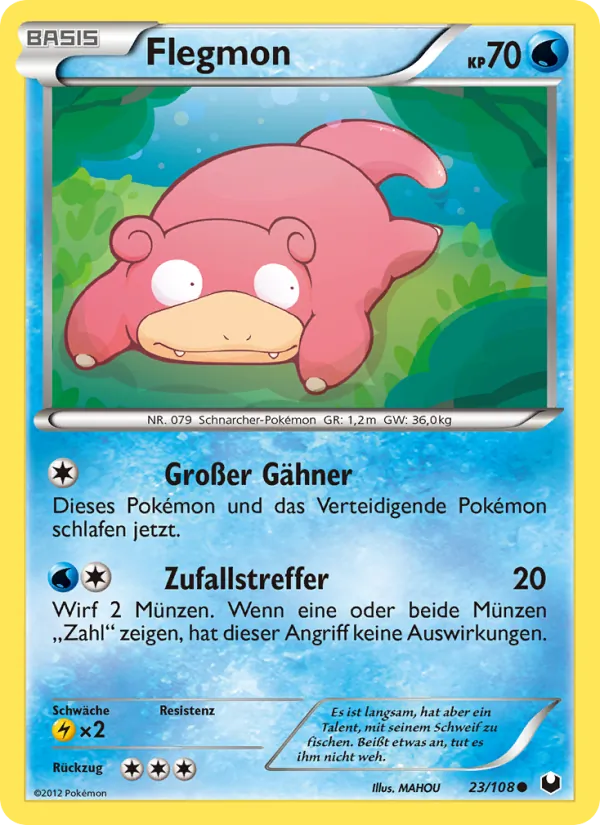 Karte Flegmon aus Erforscher der Finsternis, Nummer 23/108