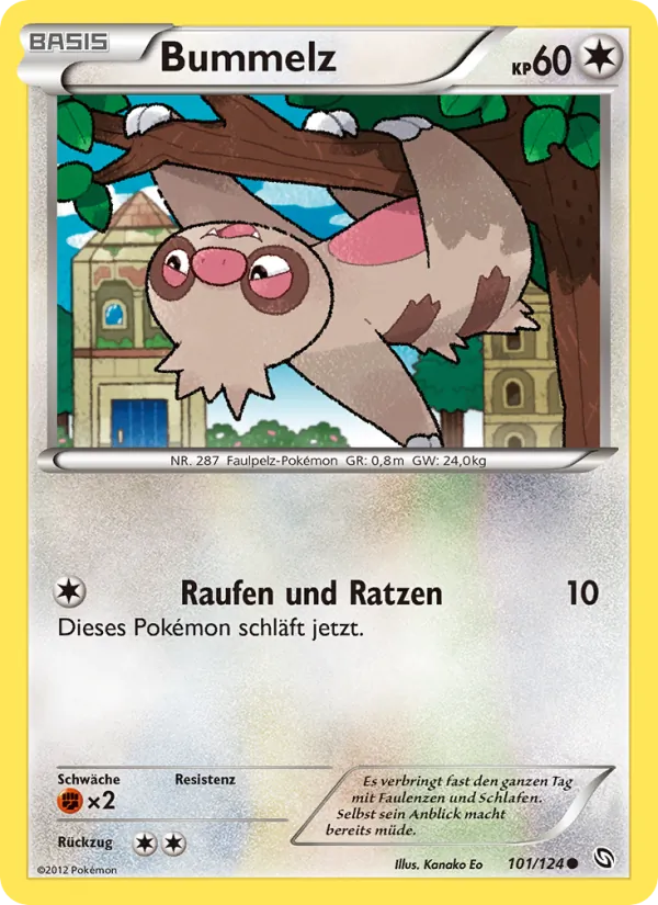 Karte Bummelz aus Hoheit der Drachen, Nummer 101/124