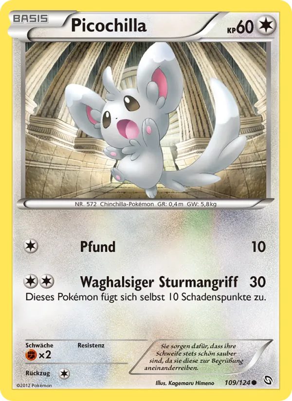 Karte Picochilla aus Hoheit der Drachen, Nummer 109/124