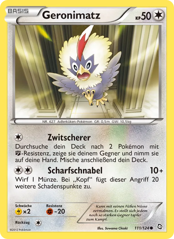 Karte Geronimatz aus Hoheit der Drachen, Nummer 111/124