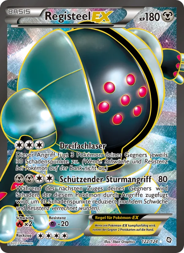 Karte Registeel-EX aus Hoheit der Drachen, Nummer 122/124
