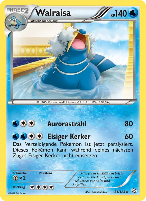 Karte Walraisa aus Hoheit der Drachen, Nummer 31/124