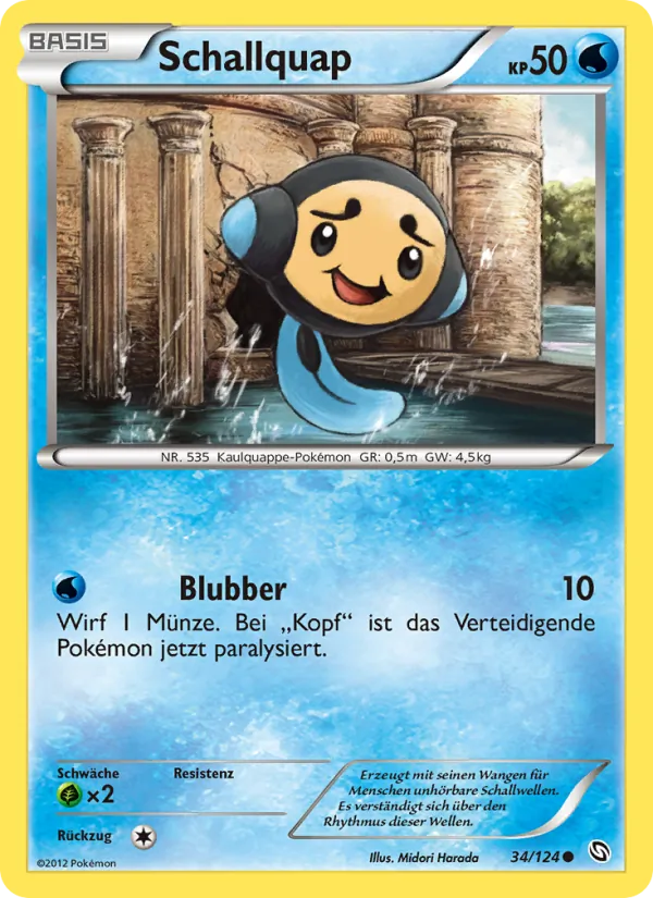 Karte Schallquap aus Hoheit der Drachen, Nummer 34/124