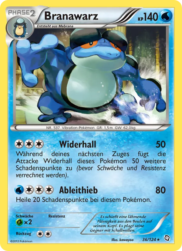 Karte Branawarz aus Hoheit der Drachen, Nummer 36/124