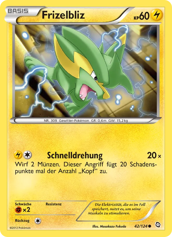 Karte Frizelbliz aus Hoheit der Drachen, Nummer 42/124