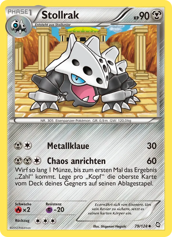 Karte Stollrak aus Hoheit der Drachen, Nummer 79/124
