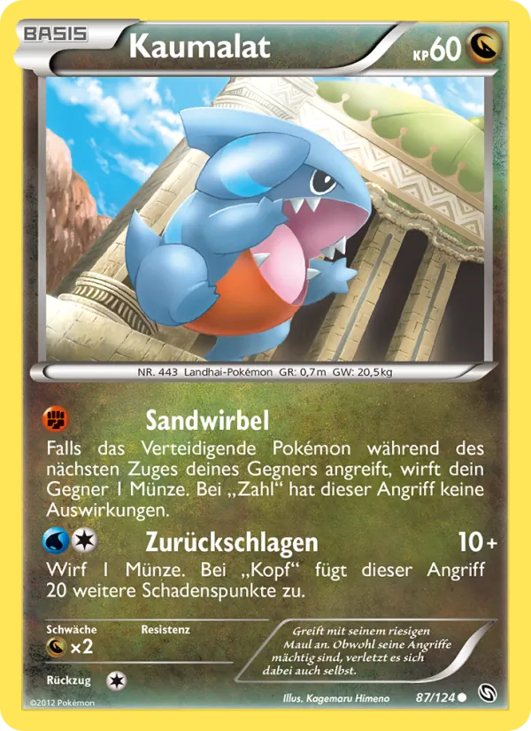 Karte Kaumalat aus Hoheit der Drachen, Nummer 87/124