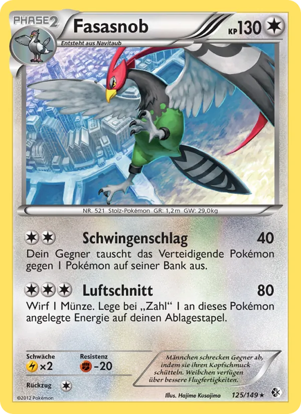 Karte Fasasnob aus Überschrittene Schwellen, Nummer 125/149