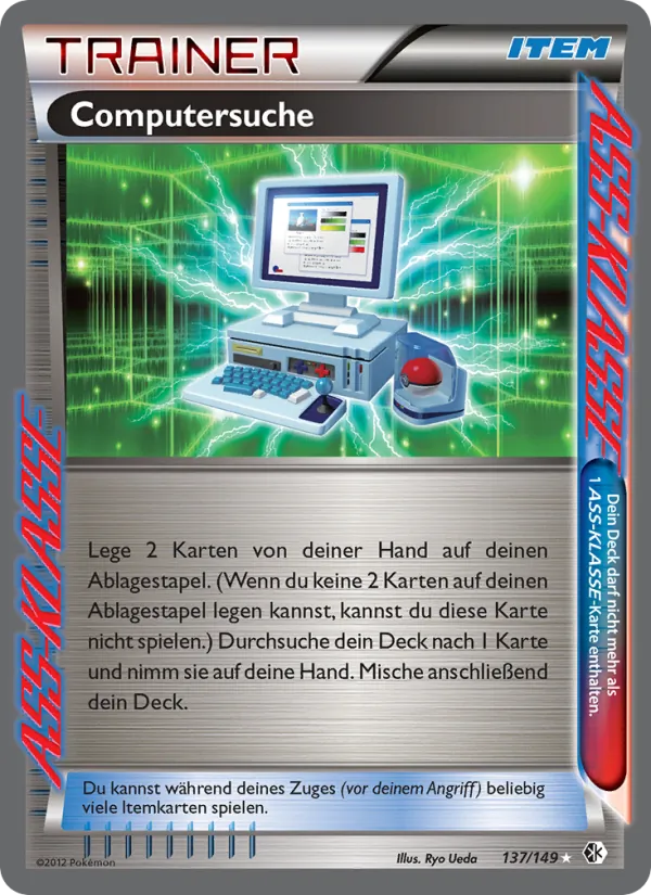 Karte Computersuche aus Überschrittene Schwellen, Nummer 137/149