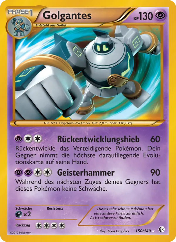 Karte Golgantes aus Überschrittene Schwellen, Nummer 150/149