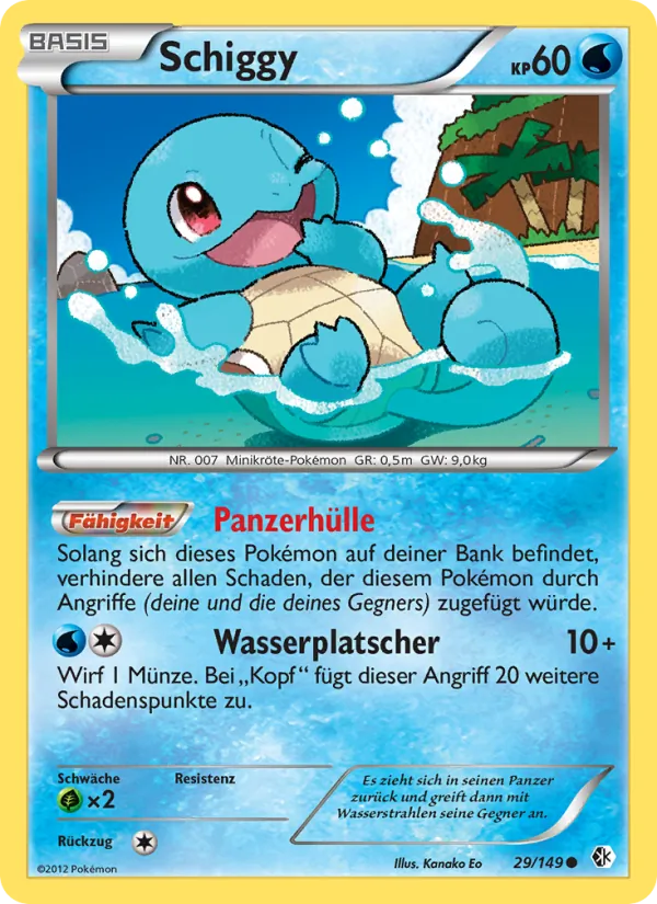 Karte Schiggy aus Überschrittene Schwellen, Nummer 29/149