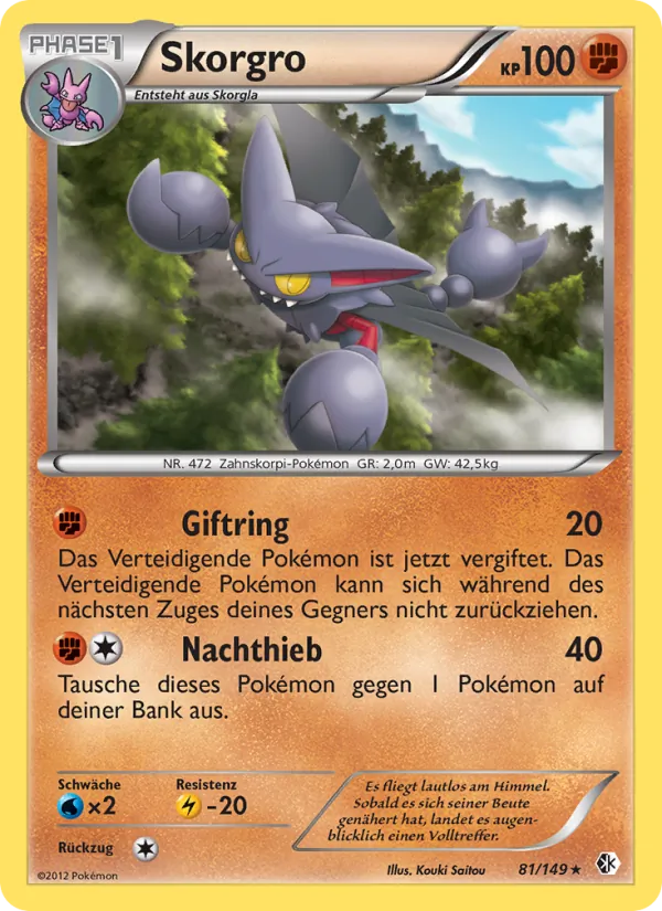 Karte Skorgro aus Überschrittene Schwellen, Nummer 81/149