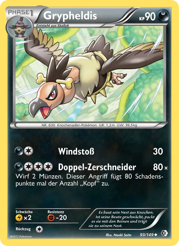 Karte Grypheldis aus Überschrittene Schwellen, Nummer 93/149