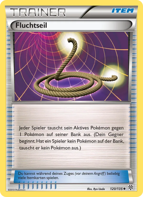 Karte Fluchtseil aus Plasma-Sturm, Nummer 120/135