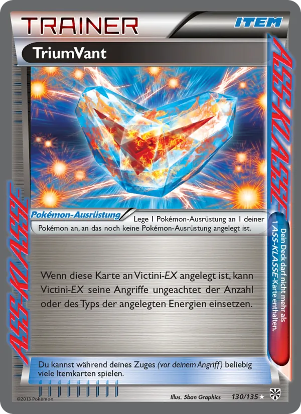 Karte TriumVant aus Plasma-Sturm, Nummer 130/135