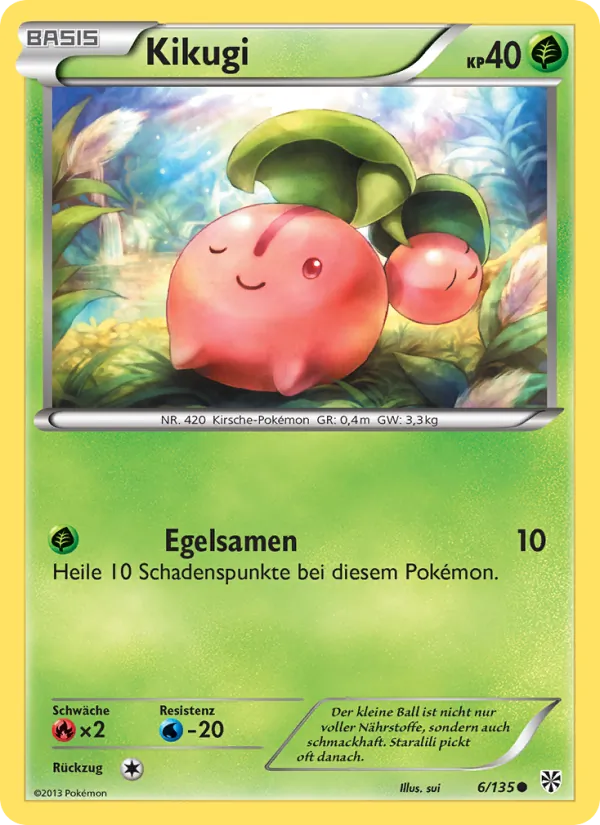 Karte Kikugi aus Plasma-Sturm, Nummer 6/135