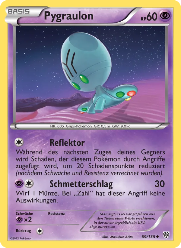 Karte Pygraulon aus Plasma-Sturm, Nummer 69/135